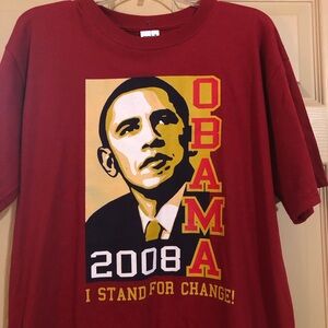 Anvil Red Graphic Men's T-Shirt
